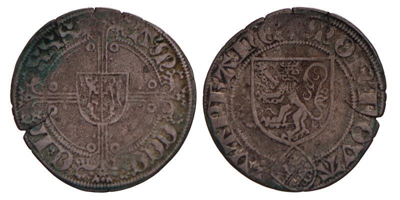 Albus Zutphen 1480. Zeer Fraai -.