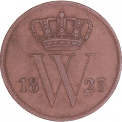 1 Cent Willem I 1823 U. Zeer fraai / Prachtig.