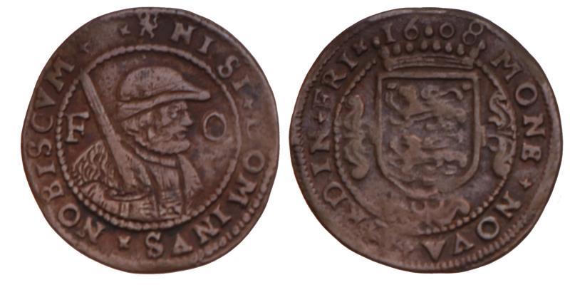 Oord Friesland 1608. Zeer Fraai.