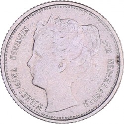 10 Cent Wilhelmina 1901. Zeer fraai / Prachtig.