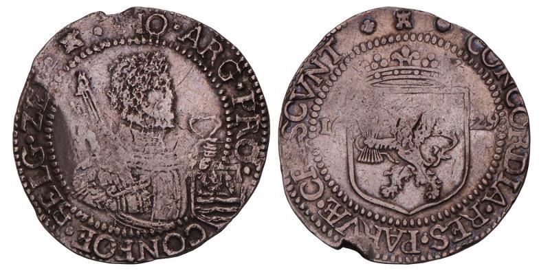 Nederlandse rijksdaalder Zeeland 1629. Fraai +.