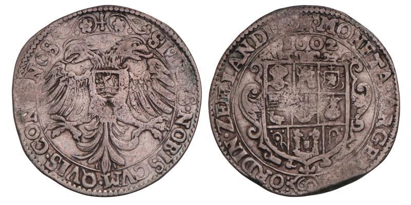 Arenddaalder Zeeland 1602. Fraai / Zeer Fraai.