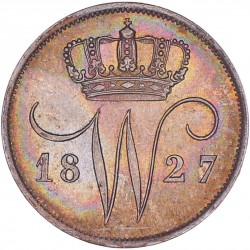 10 Cent Willem I 1827 U. FDC.