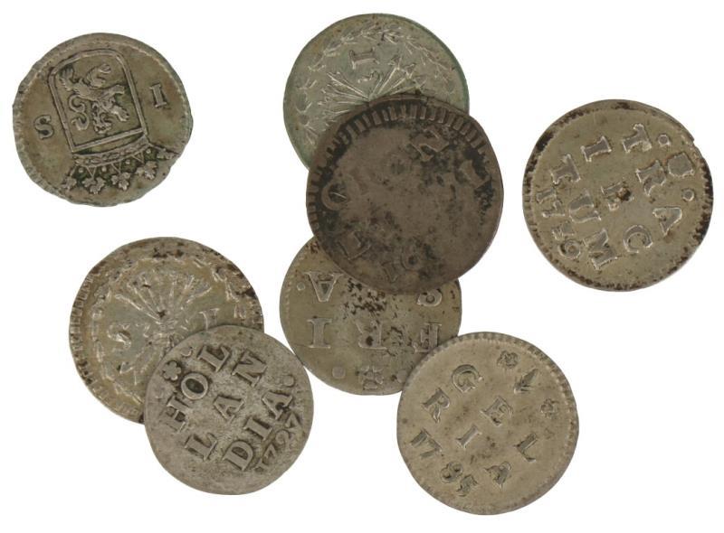 Lot: 1 stuiverstukken (8x).