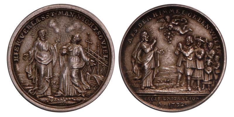 Nederland. 1732. Salzburger emigranten.