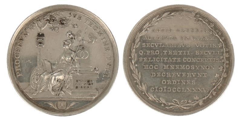 Nederland. 1785. Friese acedemie.