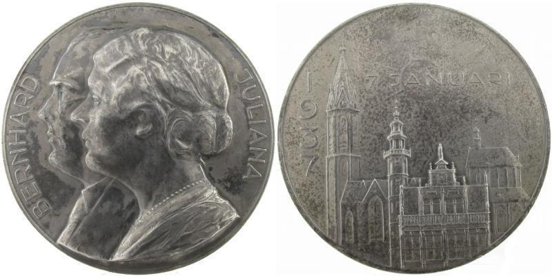 Huwelijk prins Bernhard en prinses Juliana. 1937.