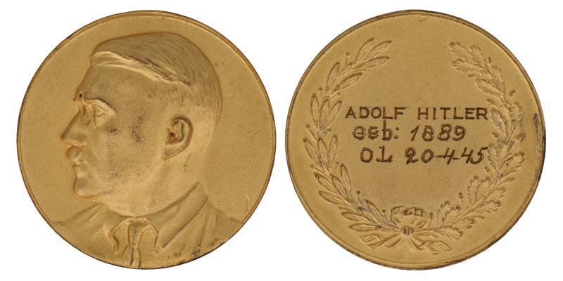 Nederland. 1945. Adolf Hitler.