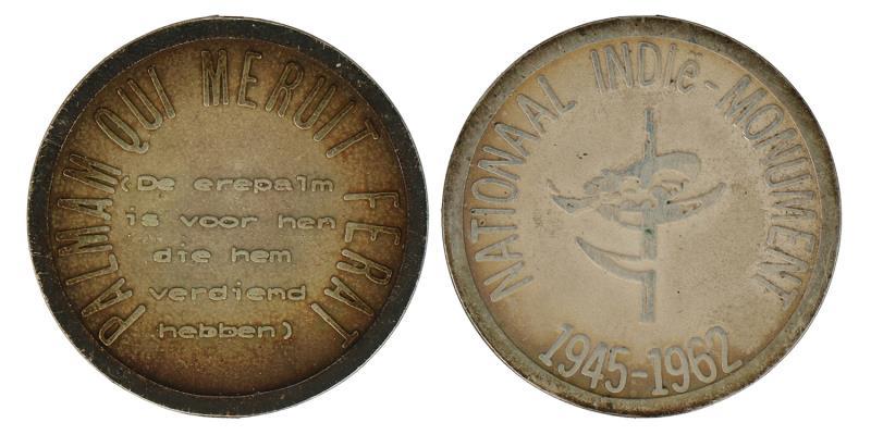 Nederland. 1962. Nationaal-Indië monument.