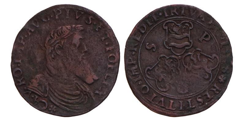 Nederland. 1548. Rekenpenning Karel V.