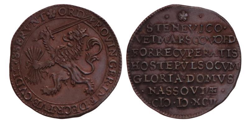 Nederland. 1592. Rekenpenning.
