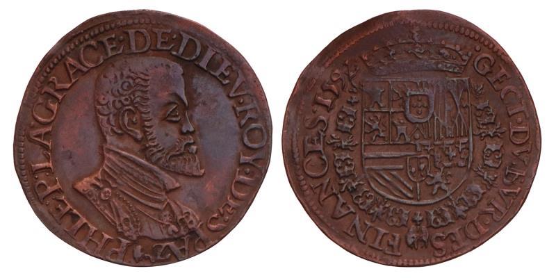Nederland. 1592. Rekenpenning.