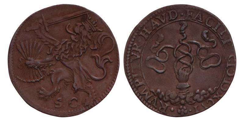 Nederland. 1596. Rekenpenning.