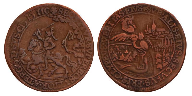 Nederland. 1598. Rekenpenning.