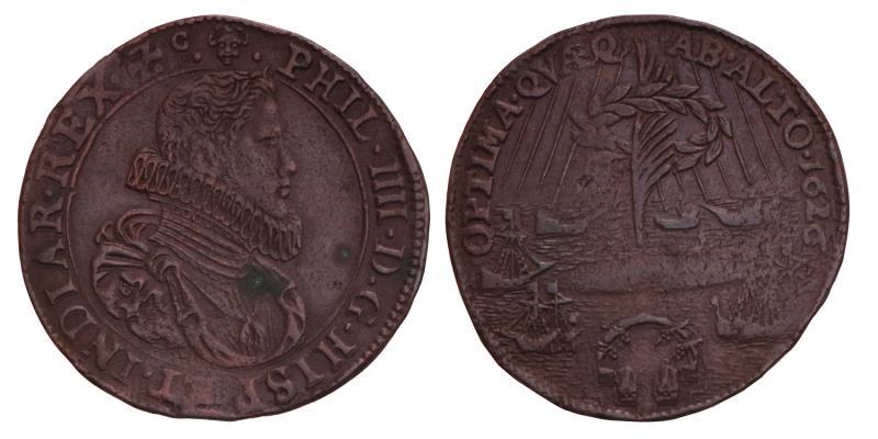 Nederland. 1626. Rekenpenning Brussel.