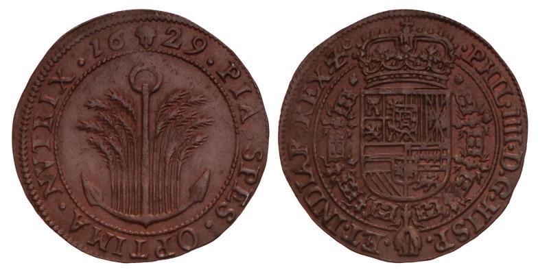 Nederland. 1629. Rekenpenning Brussel.
