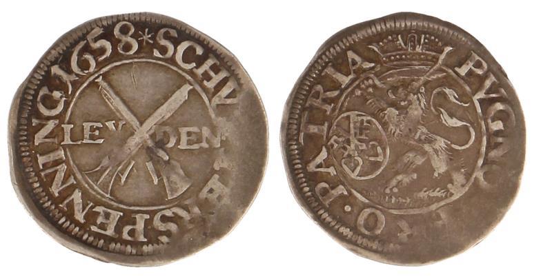 Nederland. 1658. Leiden Schutterspenning.