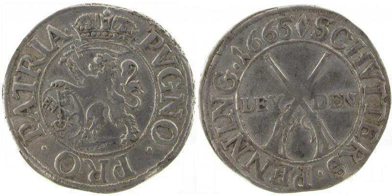 Leiden. 1665. Schutterspenning.