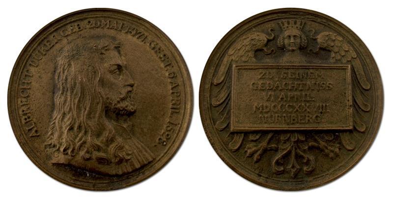 Duitsland. 1828. Nürnberg, Herdenking A. Durer. 