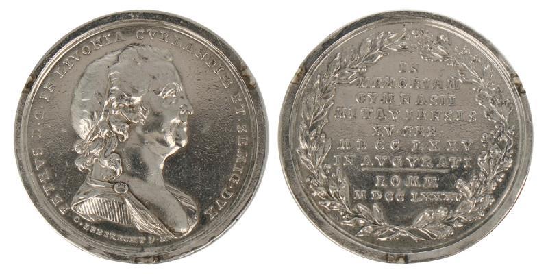Italië. 1785. Rome. Inhuldigingspenning.