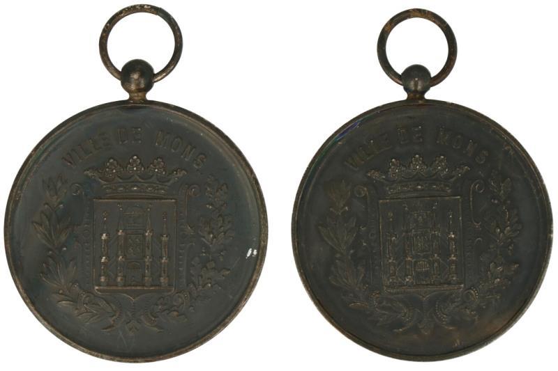 België. 1905/1910. Prijspenningen voor muziek.