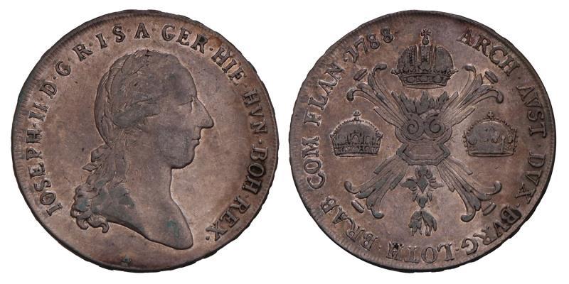 Austria. Joseph II. Kronenthaler. 1788 A.