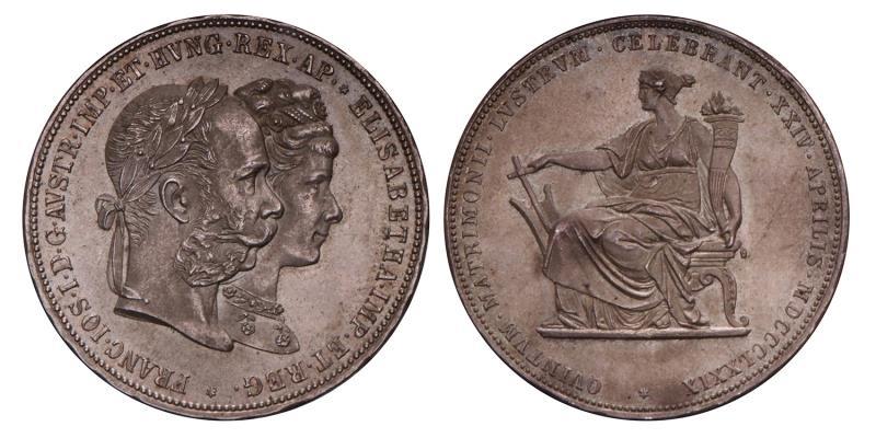Austria. Frans. 2 Gulden. 1879.