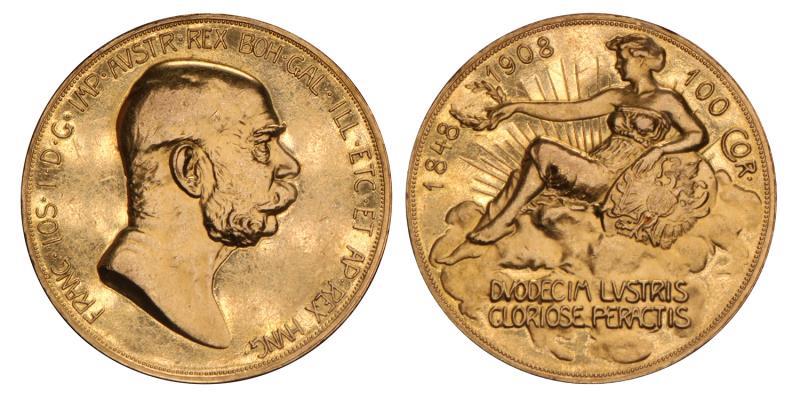 Austria. Frans Joseph. 100 Korona. 1908.