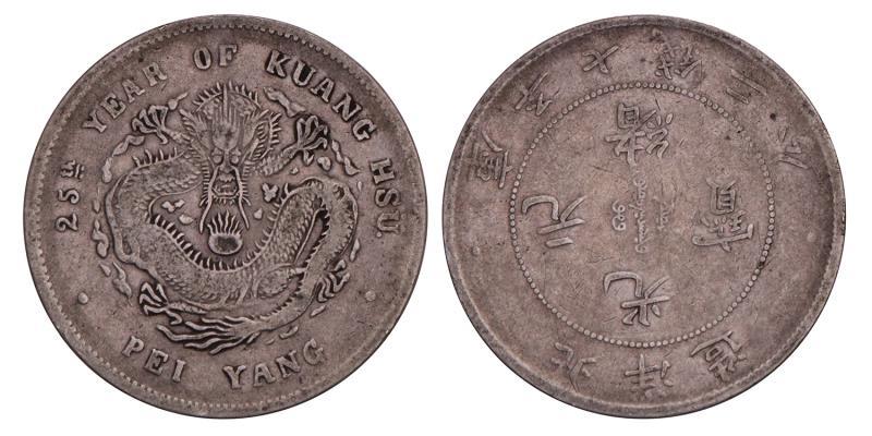 China. Chihli. Dollar. 25.