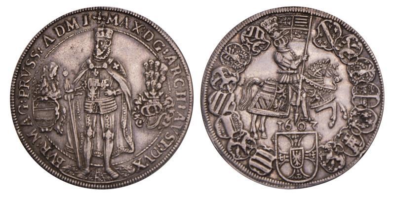 Germany. Maximilan of Austria. Thaler. 1603.