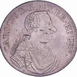 German states. Brunswick-Wolfenbüttel. Karl. 2/3 Thaler. 1764.