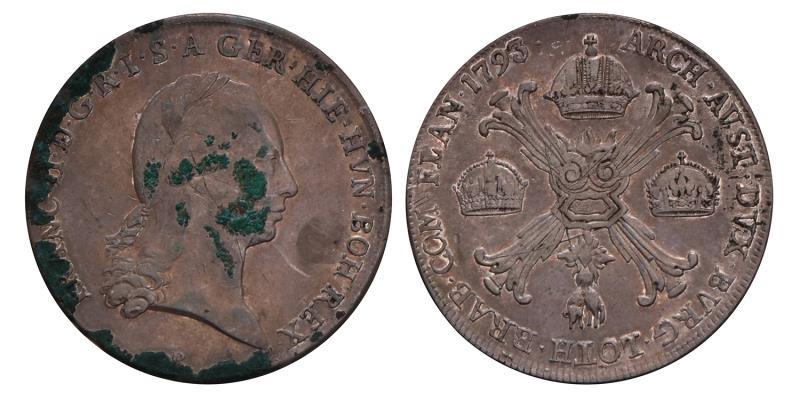 Hungary. Franz II. Kronenthaler. 1793 B.