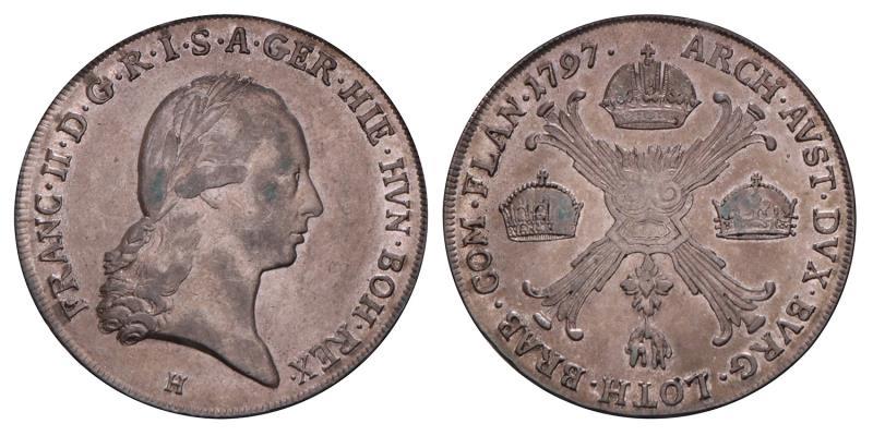 Hungary. Franz II. Kronenthaler. 1797 H.