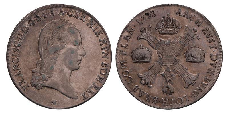 Italy. Milan. Joseph II. Crocione. 1793.