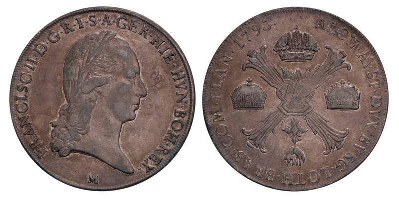 Italy. Milan. Joseph II. Crocione. 1793.