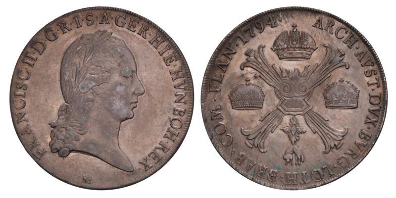 Italy. Milan. Joseph II. Crocione. 1794.