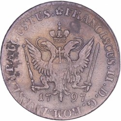 German states. Hamburg. Franz II. 8 Schilling. 1796 OHK.