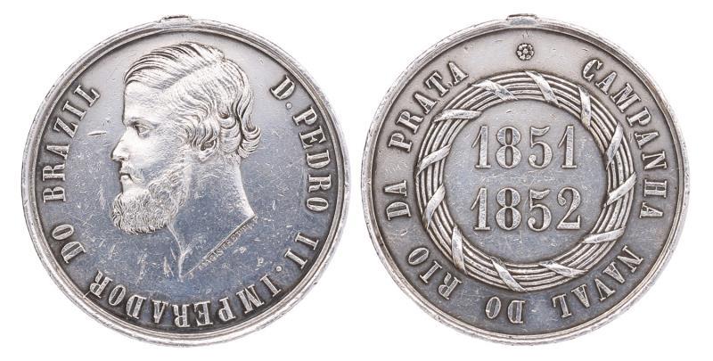 Brazil. Pedro II. Campanha Naval Do Rio Da Plata 1851-1852.