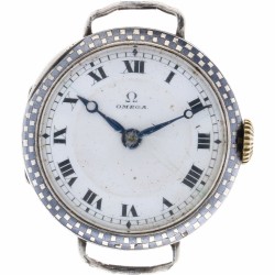 Omega zakhorloge zilver - Dames - ca. 1916