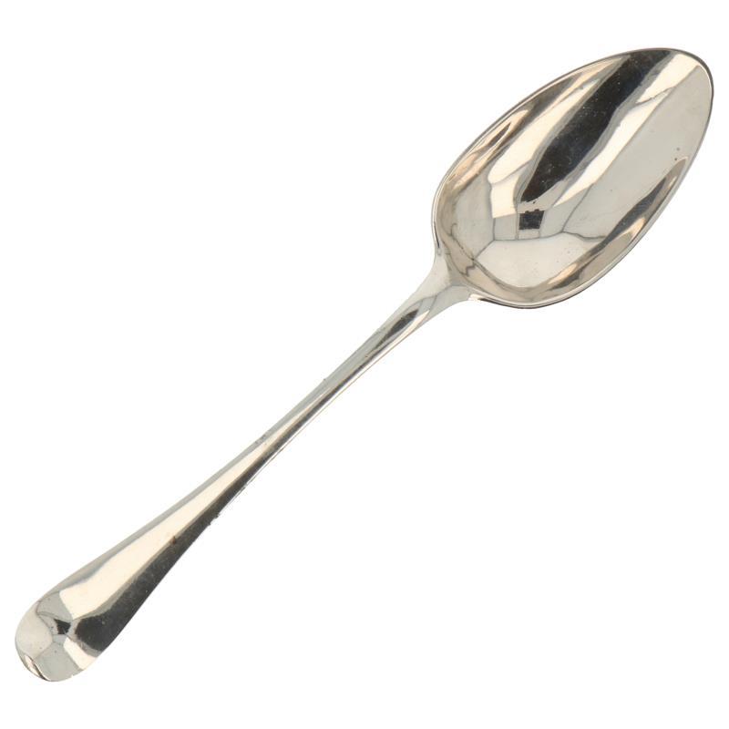 Lepel zilver.