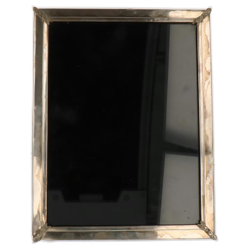 Fotolijst groot model voor fotomaat 18,5x25cm zilver.