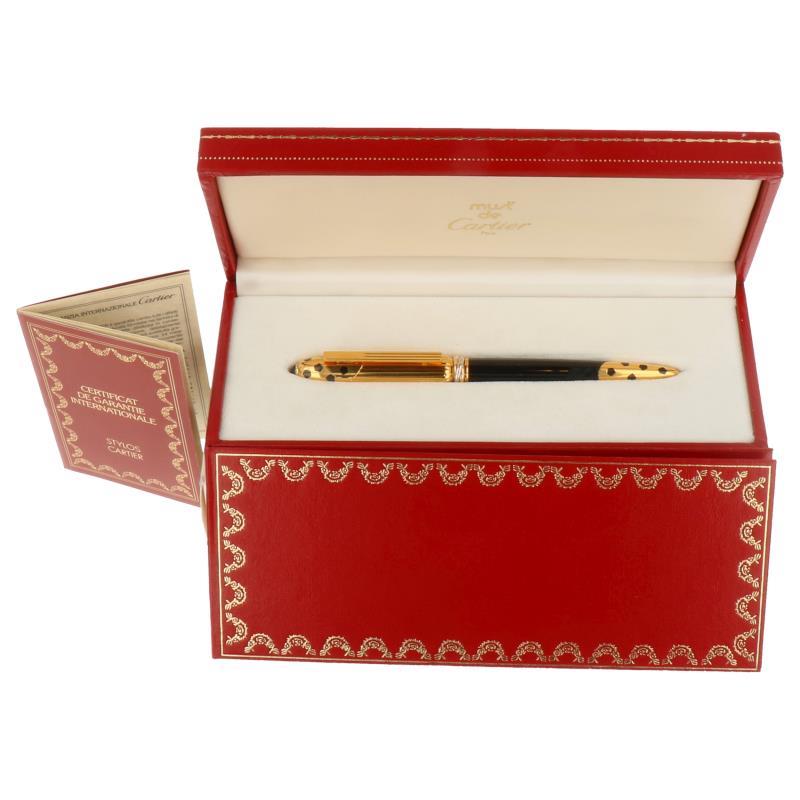 Cartier Panter balpen met originele etui en certificaten BWG.