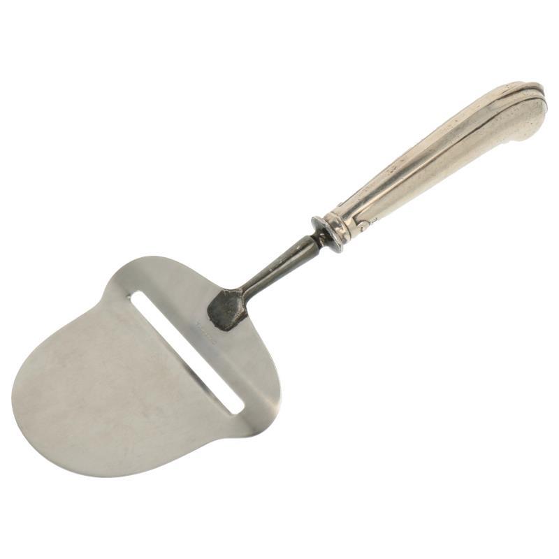 Kaasschaaf met zilveren handvat zilver.