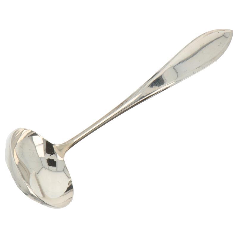 Sauslepel Puntfilet zilver.