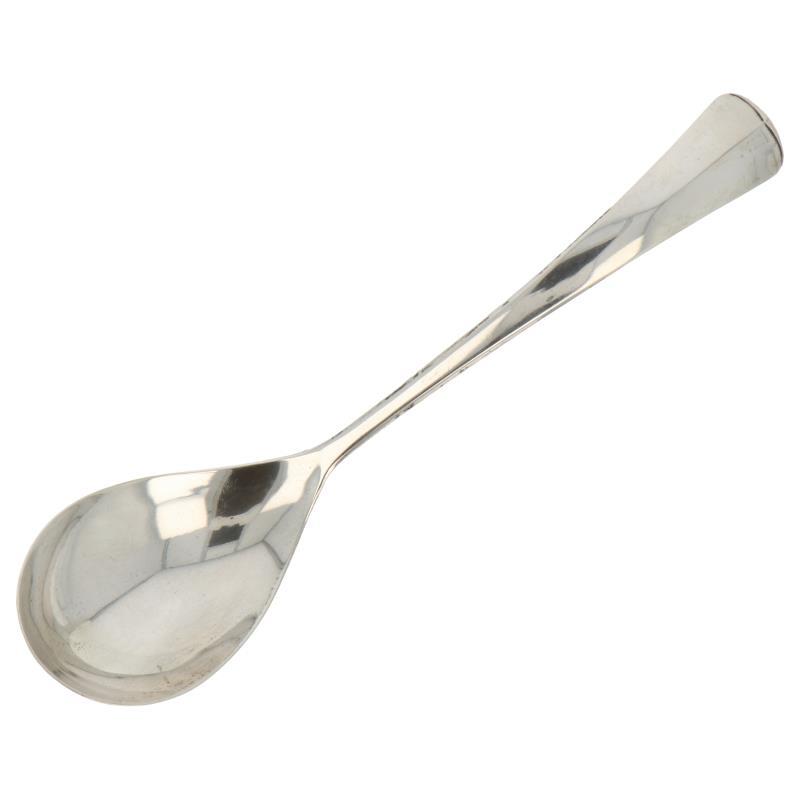 Scheplepel "Haags Lofje" zilver.