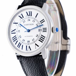 Cartier Ronde Solo Jumbo 3802 - Herenhorloge - ca. 2018