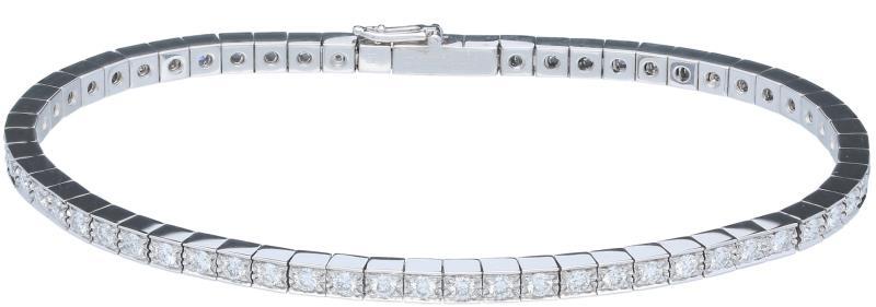 Cartier Lanieres armband witgoud, ca. 1.86 ct. diamant - 18 kt.