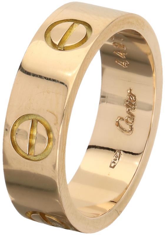 Cartier Love Bandring geelgoud - 18 kt.