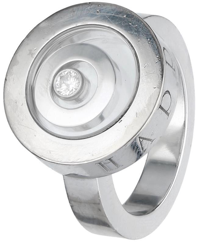 Chopard Happy Spirit ring witgoud, ca. 0.06 ct. diamant - 18 kt.