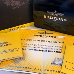 Breitling Super Avenger Black Steel M13370 - Herenhorloge - ca. 2008